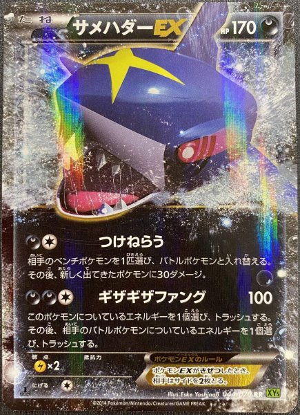 画像1: 【状態B】サメハダーEX (044/070 RR) (1)